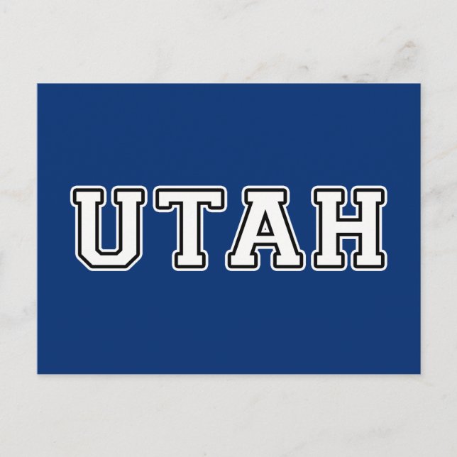 Utah Vykort (Framsida)