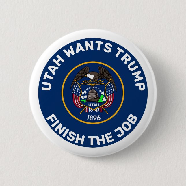 Utah Wants Trump Knapp (Framsida)