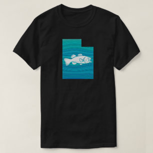Utah Wave Fishing T Shirt