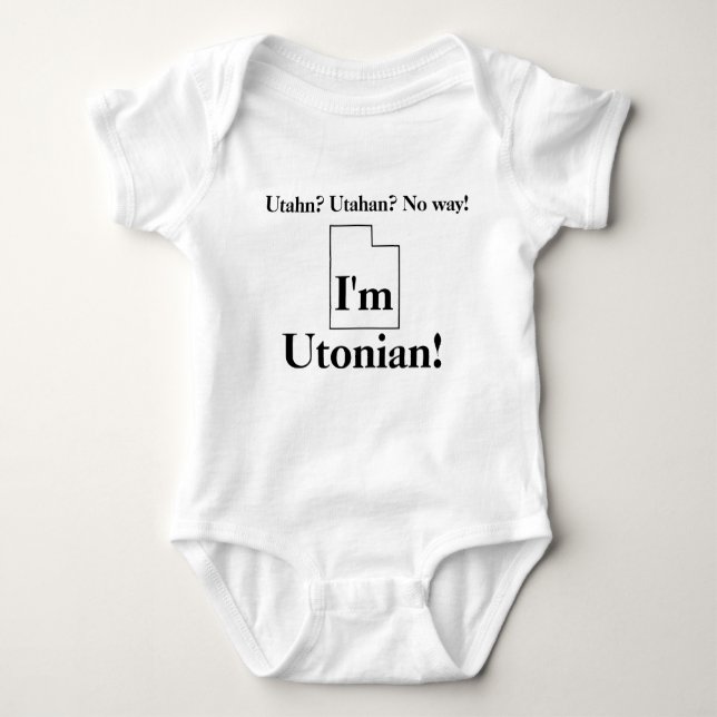 Utahn, Utahan.. Jag är Utoniskt! T Shirt (Framsida)