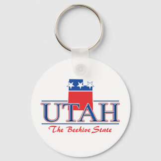 UtahPatriotic Keychain Nyckelring