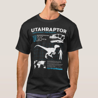 Utahraptor Fact Lakan T Shirt