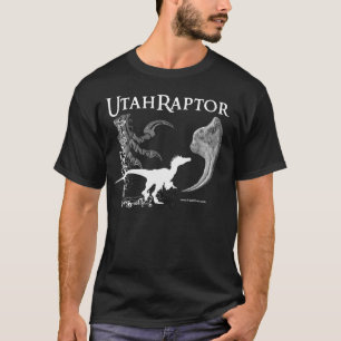 Utahraptor skjorta i mörka färger tröja