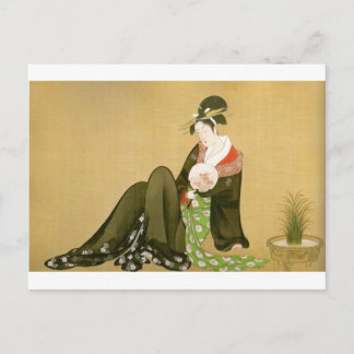 Utamaro-UKIYOE- Vykort
