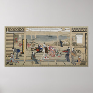 Utamaros japanska konst poster