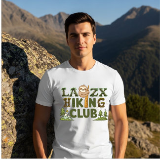 Utan Andan Vandrarförening Rolig Lövbjörn Vandrare T Shirt