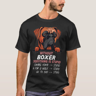 Utan Boer är allt korkat med hund vänner T Shirt