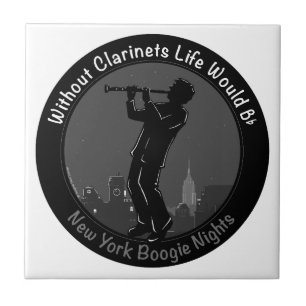 Utan Clarinets skulle livet vara tomt Kakelplatta