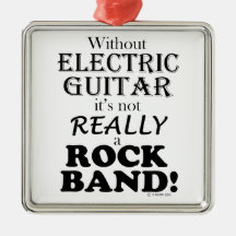 Utan elektrisk gitarr - Sten-band