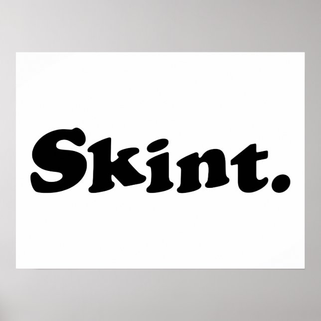 Utan en slant. poster (Framsidan)