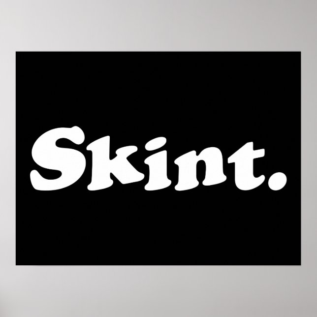 Utan en slant. poster (Framsidan)