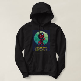 UTAN FÖR RYMDEN CITERAT HOODIE