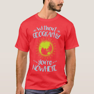 Utan geografi (2) t shirt