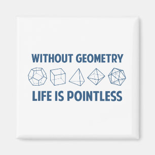Utan geometri är liv Pointless Magnet