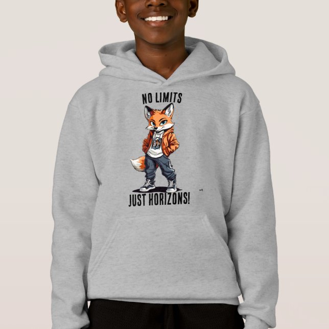 Utan Gränser, Fox Kids Tröja Hoodie (Framsida)