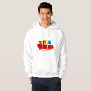 Utan Kontroll – Djärv Typografi Statement Design Hoodie