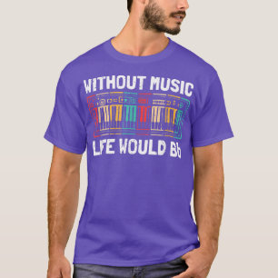 Utan Music Life skulle B Flat Musician3320 T Shirt