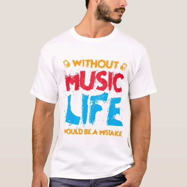 Utan Music T-Shirt Design-235-320-01 (Framsida)