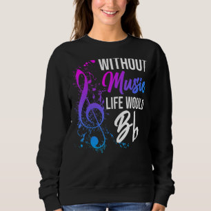 Utan musik skulle livet vara en vanlig musik i Lju T Shirt