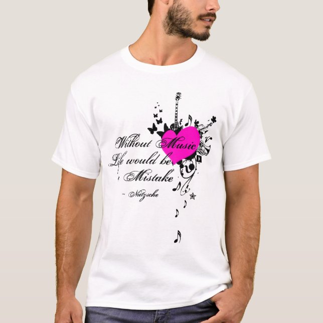 Utan musik… tee (Framsida)