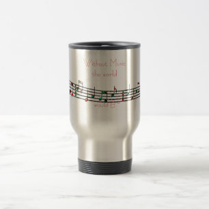 Utan musiktravel mug resemugg