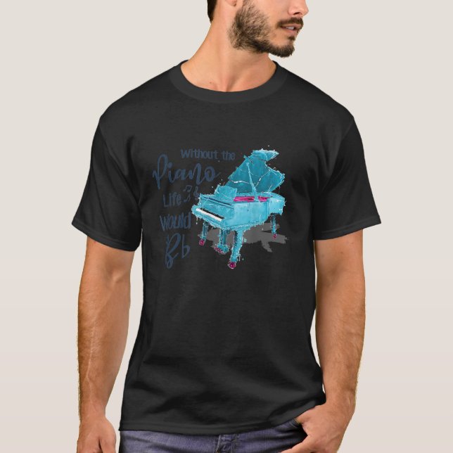 Utan PIANO skulle BB T-Shirt_1 T Shirt (Framsida)