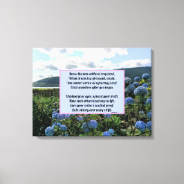 Utan Rosy Bend Canvastryck