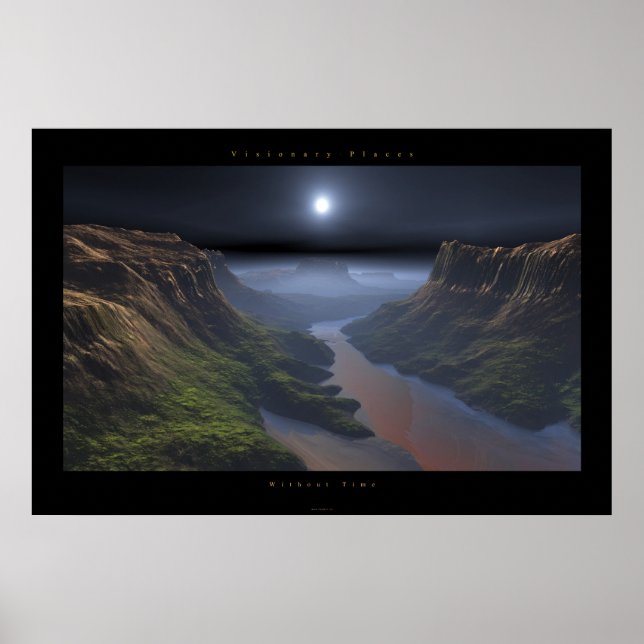 utan tid poster (Framsidan)