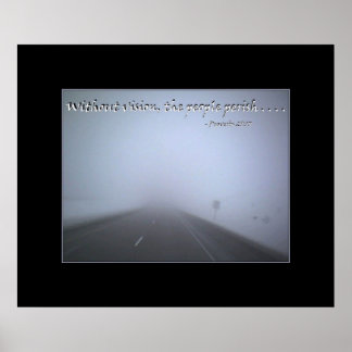 Utan visioner ödelägger folket poster