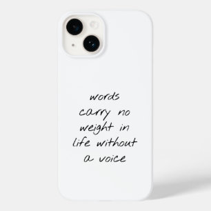 Utan Voice iphone case