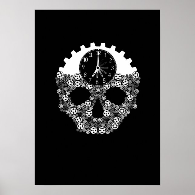 Utandning är bara en klocka... poster (Framsidan)