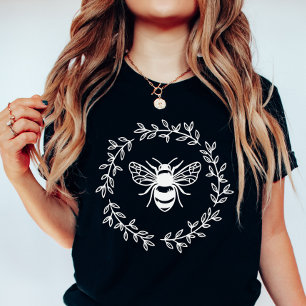 Utandning av botaniska bin; Naturinspirerade kvinn T Shirt