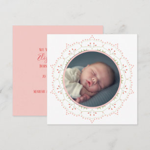 Utandning av Calligraphy Rosa Blommigt minimalisti
