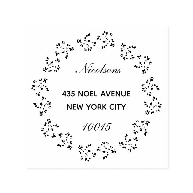 Utandning av febern Helgdag Självfärgande Stämpel (Design)