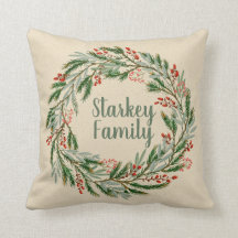 Utandning av Helgdag, röda bär, Gräs och eukalyptu