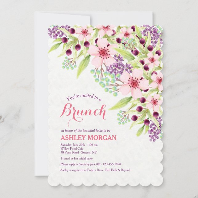 Utandning av inbjudan till Vår (Framsida)