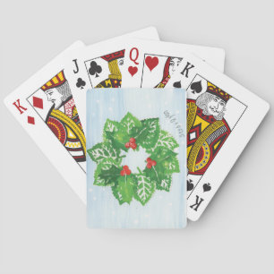 Utandning av Löv - Korgkonst för CHOC Casinokort