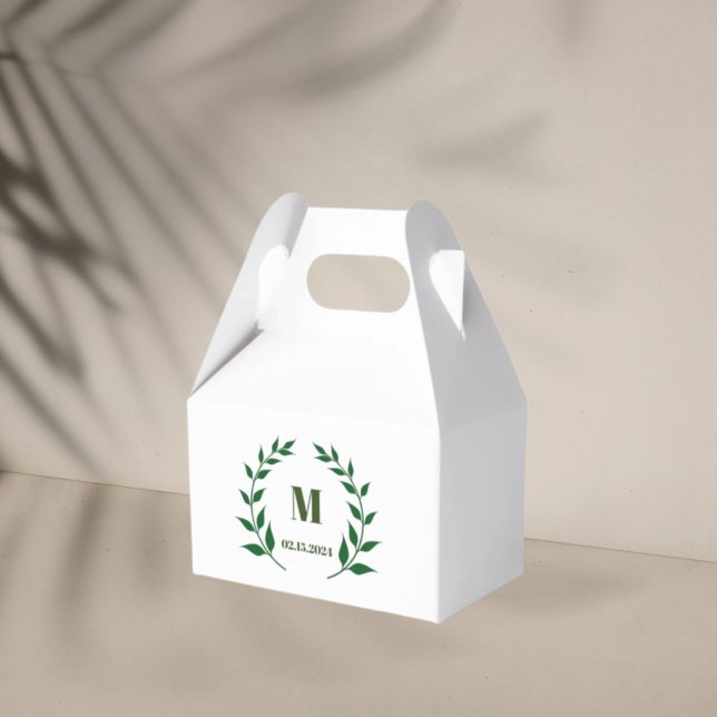 Utandning av Monogram Favoritbox grönt Presentaskar (Skapare uppladdad)