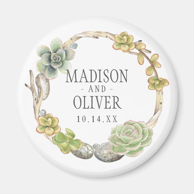 Utandning av sugröda, torkar och stenar | BRÖLLOP Magnet (Framsidan)