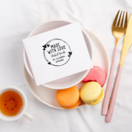 Utandning med Hand plockade i Cute Hearearts med K Stämpel