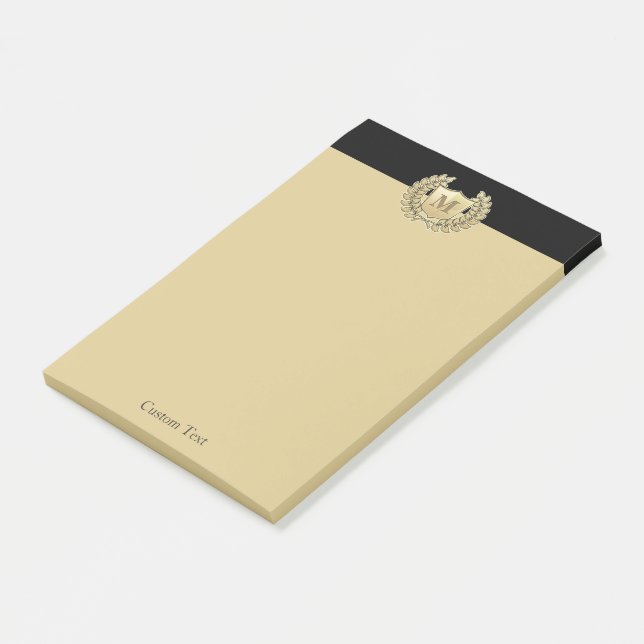 Utandning med Shield Post-it Block (Vinklad)