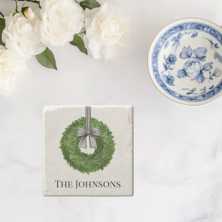 Utandning med svart och vitt rand-båge stenunderlägg