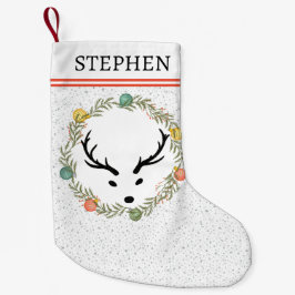 Utandning och renhet med Monogram Helgdag Liten Julstrumpa