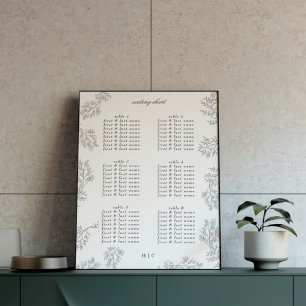 Utandning, traditionell Blommigt, utandningsminima Poster