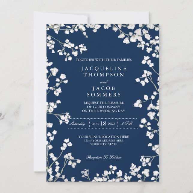 Utandning Utandning Utandningsluft Landsbyggsbröll Inbjudningar (Framsida)