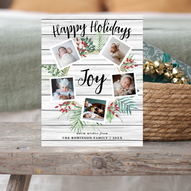 Utandningsfoto för lantbruk jul helg vykort (Skapare uppladdad)