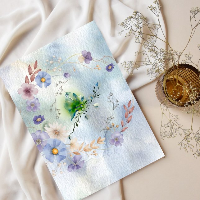 Utandningsinbjudan och inbjudan till stollig-Blomm (Skapare uppladdad)