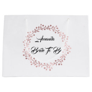  utandningsluften Vit ros Guld, Möhippa Bröllop