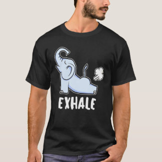 Utandningsyoga Elefant För Elefant T Shirt