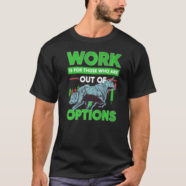 Utanför alternativ som handlar med investeraralter t shirt (Framsida)